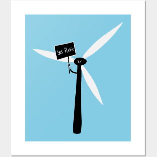 Yes to Renewables Posters and Art